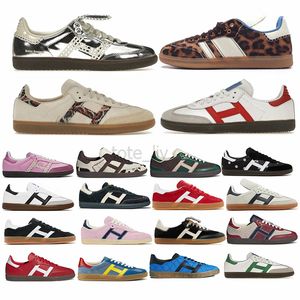 Galler Bonner Baskı Ayakkabı Tasarımcı Ayakkabı Erkekler Sportif ve Zengin Hentbol Spezial Plaka Formu Pembe Gümüş Lüks Spor Ayakkabıları Kadınlar Erkek Ayakkabı Trainers