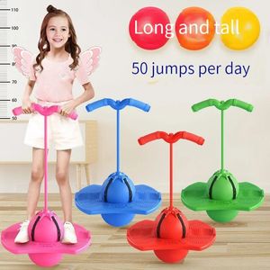 Bouncing Ball Frog Jump Long Height Exercise Equipment Increase High Childrens Balance Training 240325