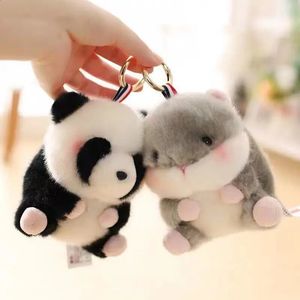 13 cm kawaii hamster frango panda coelho porco de porco de vaca de pelúcia