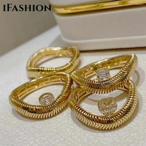 Cluster Rings IFASHION Customize Natural Diamonds Solid 18k Gold RING Fine Jewelry Engagement For Women