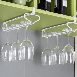 Armazenamento de cozinha versátil suspenso porta-xícara elegante design de design de espaço para salvar mais amantes de vinho de tendências, organização confiável e conveniente