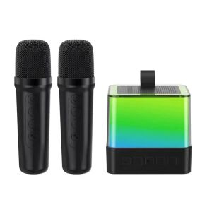 Mikrofony K18 Wireless Kids Karaoke Mikrofon dla dzieci śpiewających przenośny ręczny głośnik muzyczny dla dziewcząt chłopców prezenty urodzinowe