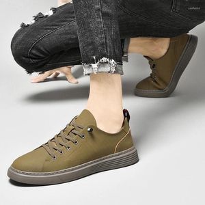 Casual Schuhe Sommer Herren Männliche Schuhe Luxus -Turnschuhe Echtes Lederschuh Trendbrett für Männer laufen