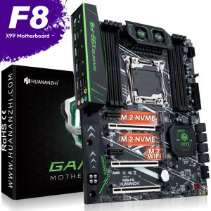 Ratos huananzhi f8 slot para a placa -mãe LGA 20113 USB3.0 NVME M.2 SSD Suporte DDR4 Reg Memória ECC e Processador Xeon E5 V3 V4