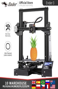 3D -skrivare Ender3ender3x VSLOT CV Strömavbrott Tryckmasker Kit Bed Creality 3D8755219