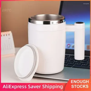 Mugs Water Cup Magnetic Adsorption Charging Abs Stirring Heat-resisting 5v/1a Household Accessories Bottle