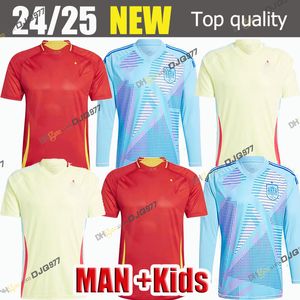 23 Espana Morata Pedri Asensio Soccer Jersey Nationalmannschaft Ferran Koke Yamal Camiseta de Futbol Gavi Sarabia Koke Sergio Jordi Alba 24 25 Fußballhemd Männer Kinder Set Set