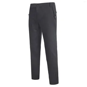 Pantaloni maschili dritti slim fit ultra elasticizia per uomini pantaloni primaverili escursionistici