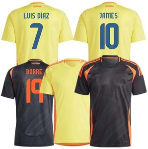 James 2425 Colômbia Soccer Jerseys Kit Kit Columbia A camisa de futebol da equipe nacional de columbia