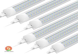 T8 Luci del tubo del soffitto a LED 4ft 40W 5ft 50W 6ft 65W 8ft 90W 24m Fluorescente LED integrato Fluorescente LED Luce Lighting1301619
