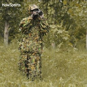 Strumento come sports ghillie abiti da caccia ai vestiti 3d mimetizzaggio verde a foglia verde a caccia birdwatch a airsato
