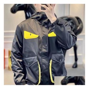 Mens Jackets Fashion Designer Jacket Spring Autumn Outwear Windbreaker Zipper Clothes Coat Outside Can Sport Asia Size M-4Xl Drop Deli Otjs6