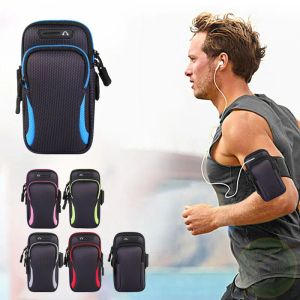 6.5" Universal Case Arm Band Running Sports Running Mobile Phone Arm Bag Sport Phone Armbands Bag Waterproof Reflective Jogging Case Cover Holder for IPhone Samsung