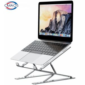 Batterien tragbarer Laptop -Ständer Aluminium Support Laptop Base für Buch Pro Holder Einstellbarer PC -Tablet -Ständer Computerzubehör