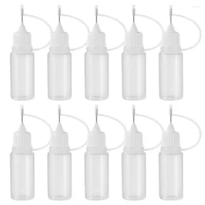 Storage Bottles 30 Pcs Bottled Applicator Glue Empty Fine Tip Needle Squeeze Paint Lotion