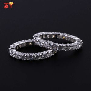 Индивидуальный стиль моды Moissanite Diamond Eternal Ring