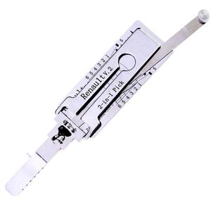Слесарь поставляет продажу подлинного инструмента Lishi Renault 2 в 1 Auto Lock Pick и Decoder Locksmith Tool, используемый для живописного флейэна1168770