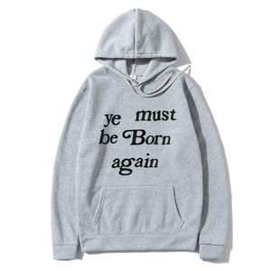 Hoodie de lã Deve nascer de novo