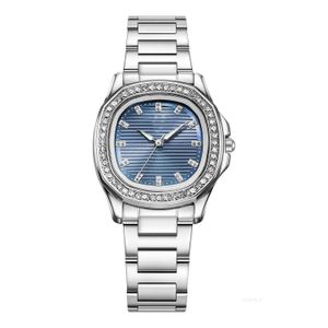 Woman Classic AAA Fashion Watch Small Diamond Watches Designer Watch Top Quartz Movement Movement Watch Watch with Box مجموعة عيد الحب