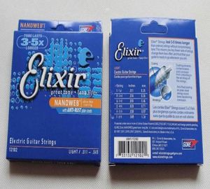 Elixir 011049 12102 Electric guitar strings Super Light strings guitar parts musical instruments Accessories8479048