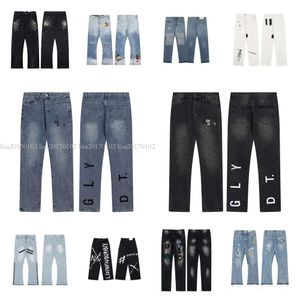 Jeans Frauenmarke Mode Frauen Blue High Taille Street Weitbein Jean weibliche Hosen gerade Denim Designer Joggers Hosen