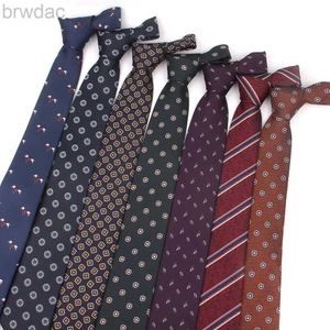 Naszyka Nowe krawat w paski dla mężczyzn Wome Classic Plaid Scyk krawat na weselne garnitury Man Floral Ties męsne krawat gravatas 240407