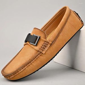 カジュアルシューズメンズローファーレザーレザーメンスリップオンドモカシンhombre mocassini uomo mocassim masculino big size 47 48 49