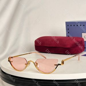 Hochwertige Halbrahmen Sonnenbrille Designer polarisierte Sonnenbrille Klassische Männer Frauen hellfarbene Sonnenbrille coole Modezubehör Sonnenbrille