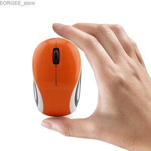 Mice Raton Wireless Mini Mouse Kids Girls computer gaming mini portable Mause 1600DPI optical USB ergonomic PC mouse Y240407