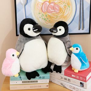 Bonecas de pinguim de simulação por atacado como presentes para crianças, animais marinhos, brinquedos de pelúcia, crianças de desenhos animados, bonecas para dormir