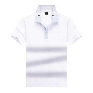 Bosss Polo Shirt Herren Designer Polos T-Shirts Freigeschäftsgolf T-Shirt Pure Cotton Short Sleeves T-Shirt 2024 Modemarke Sommer Top Kleidung L124