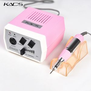 Ferramentas Kads 30000rpm Black Nail Art Drill Equipamento de unhas Manicure Tools Pedicure Acrylics Grey Electric Uil Art Drill Pen Hine Conjunto