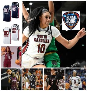 Victaria Saxton South Carolina GameCocks Womens كرة السلة جيرسي كاميلا كاردوسو تالايسيا كوبر بيل بيل لتيتريا أميهير سانيا فيين ساوث كارولينا القميص