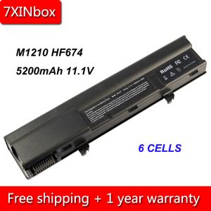 Batteries 7XINbox 6cell 5200mAh 11.1V NF343 HF674 Laptop Battery For Dell XPS M1210 CG036 CG039 3120435 3130436 45110356 45110357