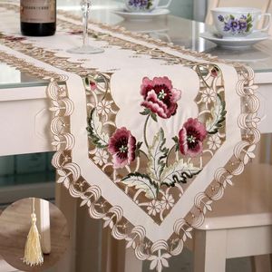 Tavolo tavolo stampa di moda ricamo ovale per matrimoni copertura per festa di nozze tovaglie tovaglie da tè nordico decorazioni per la casa