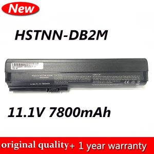 Baterias novas 11.1v 7800mAh hstnndb2m hstnndb2k hstnnub2l hstnnxb2l Bateria de laptop para hp elitebook 2560p 2570p Series hstnnc48c