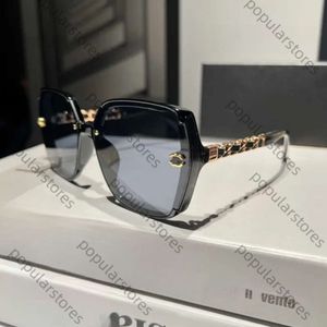 Chanells Sunglasses Designer Chanells Glasses Woman Pilot Pilot Gifra Sun Glasses feminino