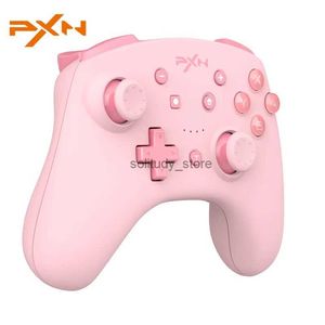 Controller di gioco Joysticks PXN 9607 Controller switch wireless joystick gamepad per PC Steam Game/Ninto switch iOS 16 con vibrazione NFC Wake Up Turbo Q240407