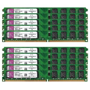 Kılıflar 50pcs 100pcs DDR2 2GB 800MHz 667 UDIMM RAM PC2 6400 240pin 1.8V Kapsamlı Uyumsuz Tüm Anakartlar Masaüstü Bellek DDR2 RAM