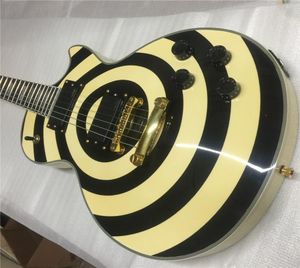 Chitarra elettrica Zakk Wylde Bullseye Black EMG Pickup Active Guitars in stock Electric Guitars Guitarra7250278