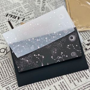 Envelopes 20pcs/lot Starry Sky Envelope European Translucent for Business Birthday Wedding Party Invitation Litmus Paper Card Gift Message