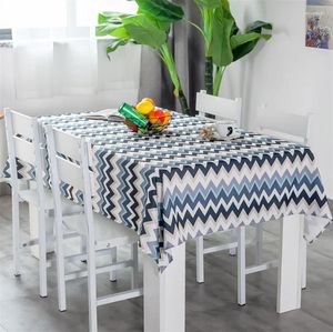 Table Cloth Nordic Decorative Linen Tablecloth With Tassel Dustproof Thicken Rectangular Wedding Dining Cover Tea