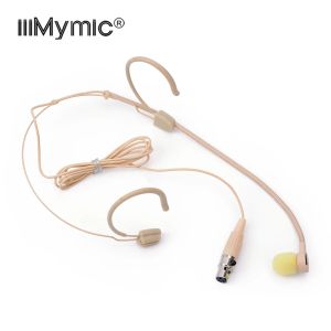 Stellen Sie sich perfekt zum Singen des 3Pin XLR Headset Headworn -Mikrofons Unidirektional Kondensatormikrofon für AKG -Bodypack -Sender