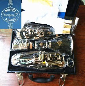 New Buffet Cramponcie A Paris B12 17 key BB Tune Bakelite Clarinet tocando instrumentos musicais clarinete com acessórios3823998