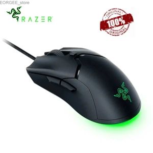 マウスRazer Viper Mini eSports Gaming Mouse 8500DPI光学センサーワイヤードマウス軽量速度flexマウスY240407