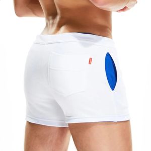Seobean Mencasual Shorts Cotton Fitness Sweat Antants Летние брюки Jogger Men Home Lounge Gym 240407