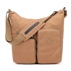 Le borse a tracolla arrivano alla moda all'ingrosso di nylon messenger di nylon #9830