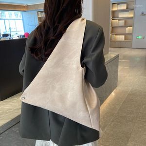 Shoulder Bags Large Women's Bag Capacity High Quality PU Leather Ladies Wild Sac A Main Femme