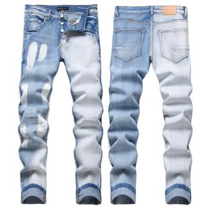 Lila Jeans Denimhose Herren Jeans Designer Männer Schwarze Hosen High-End-Qualität Gerade Design Retro Streetwear Casual Joggshose PU3597