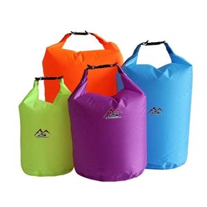 Sacos de armazenamento 10L/20L/40L/70Lwater Saco seco à prova de saco de canoa leve à prova d'água para raftting passeio de passeio de caminhada de viagem de pesca de pesca DHPTH